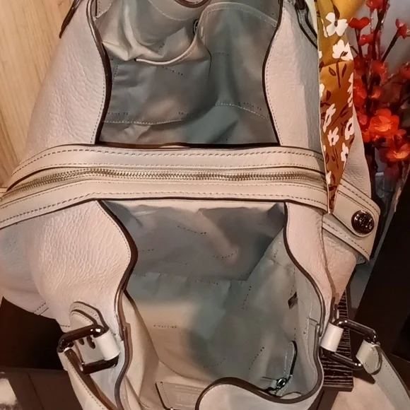 Coach Edie Shoulder Bag 42 Suede & Buffalo Embossed Leather - Picture 5 of 14